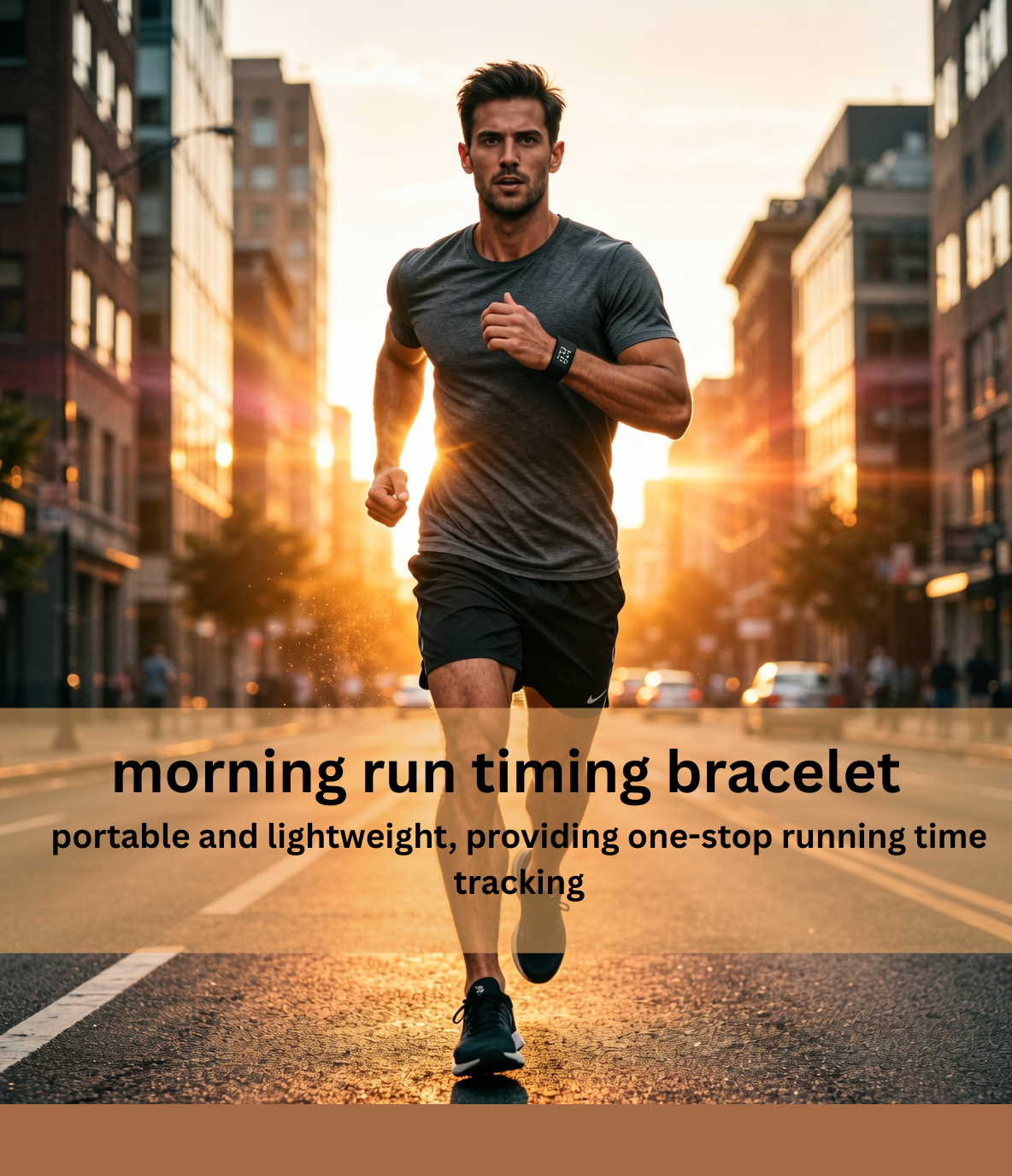 Portable and lightweight, providing one-stop running time tracking